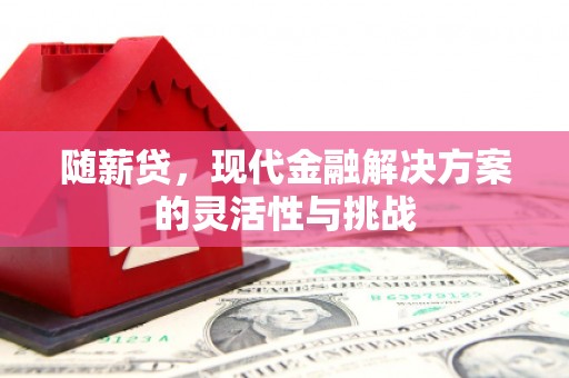 江北随薪贷，现代金融解决方案的灵活性与挑战
