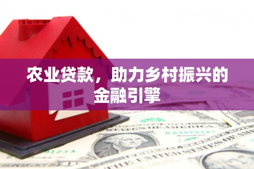 江北农业贷款，助力乡村振兴的金融引擎