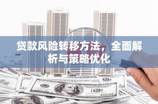江北贷款风险转移方法，全面解析与策略优化