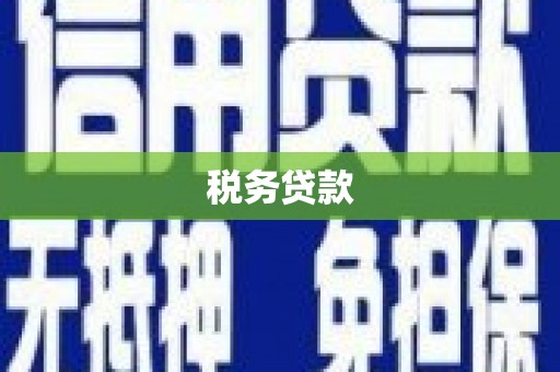 江北税务贷款