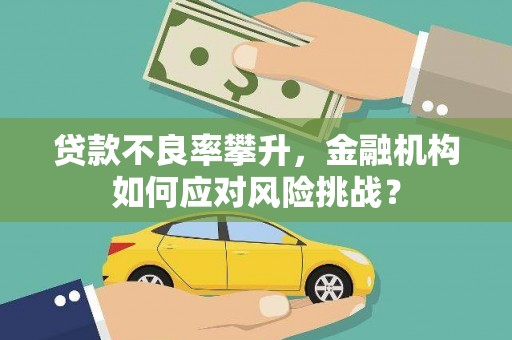 江北贷款不良率攀升，金融机构如何应对风险挑战？