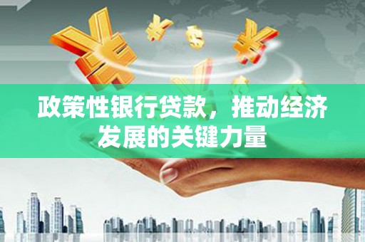 江北政策性银行贷款，推动经济发展的关键力量