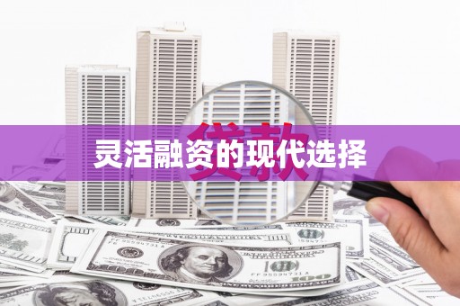 江北灵活融资的现代选择